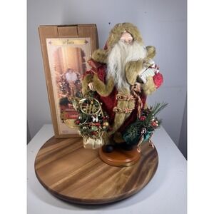 Grandeur Noel Collector's Edition 1999 - 16 Inch Santa‎ with Original Box